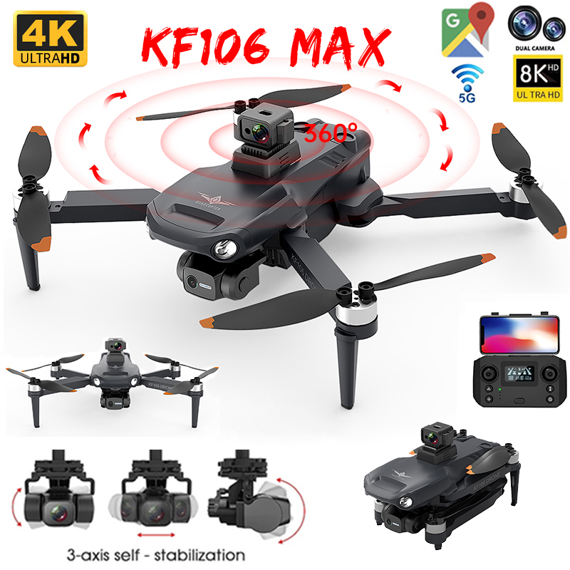 2022 NEW KF106 Max Drone 8K Pr - огляд і ціна Rc Helicopter Charger