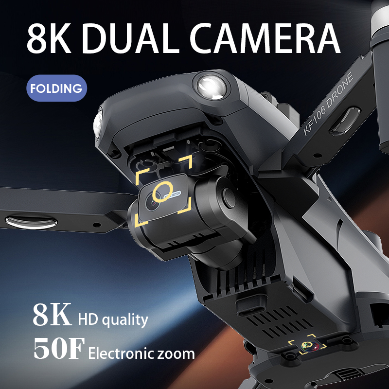 2022 NEW KF106 Max Drone 8K Pr - огляд і ціна Rc Helicopter Charger