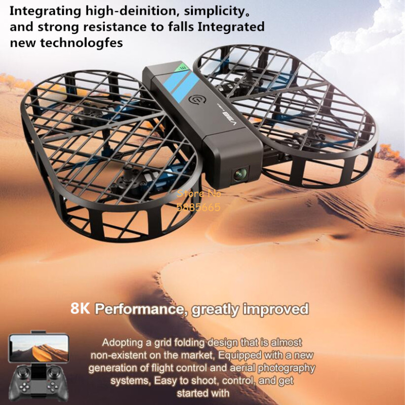8K HD Camera 360° Protection O - огляд і ціна Rc Helicopter Case