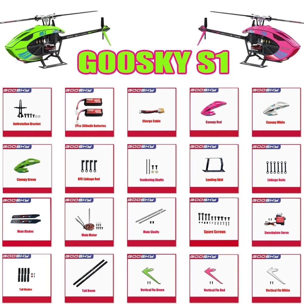 Goosky S1 Helicopter RC Electr - огляд і ціна Rc Helicopter Bag
