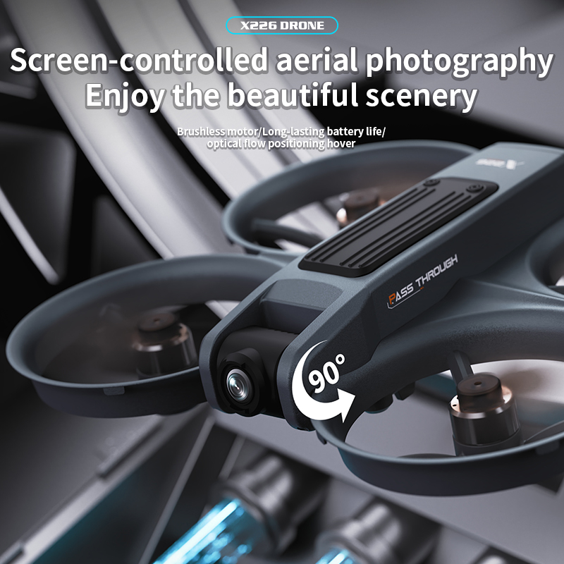 NEW X226 RC Drone 2.4G 5G WIFI - огляд і ціна Rc Helicopter Electric