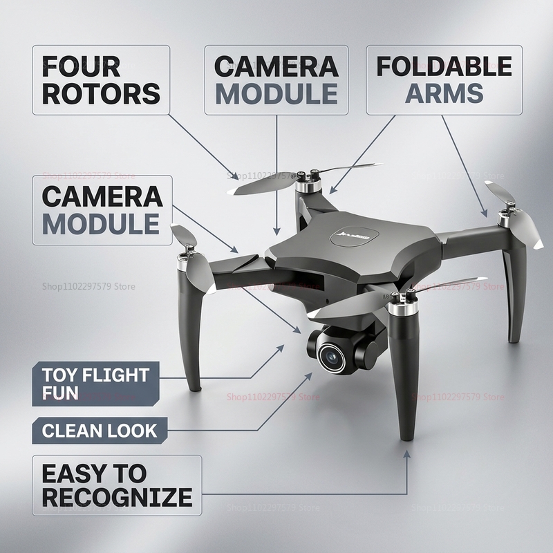 YL01 Mini Drone 8K Camera Prof - огляд і ціна Rc Helicopter Large