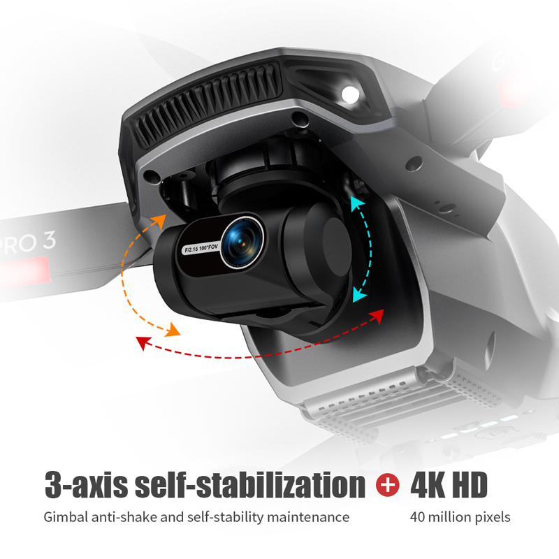 L106 Pro 3 Drone 5G WIFI FPV F - огляд і ціна Rc Helicopter Electric
