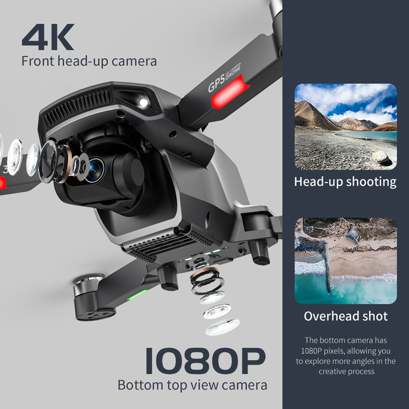 L106 Pro 3 Drone 5G WIFI FPV F - огляд і ціна Rc Helicopter Electric