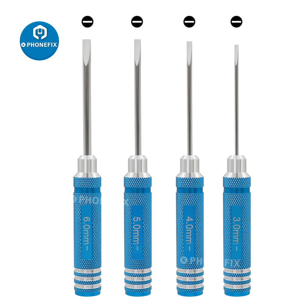 4pcs Slotted Screwdriver 3.0/4 - огляд і ціна Rc Helicopter Tool Kit