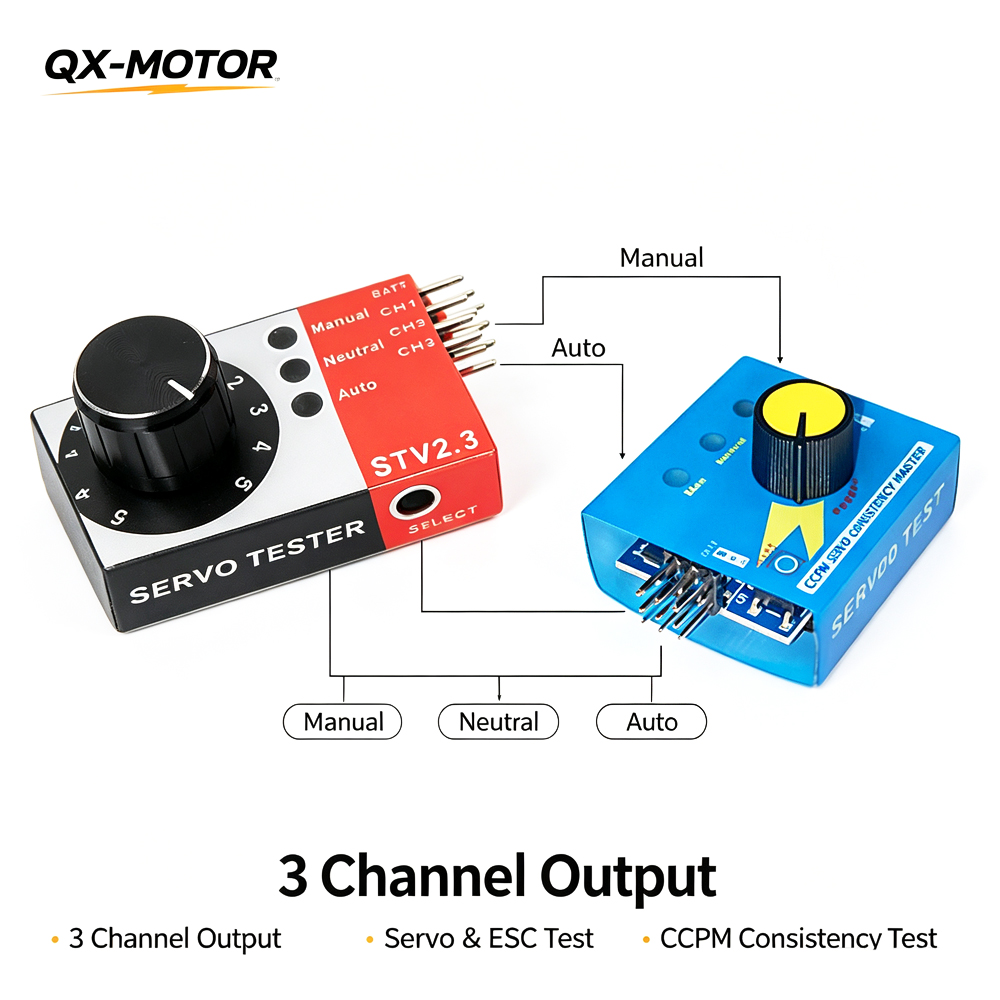 RC Servo Tester 3 Channel CCPM - огляд і ціна Rc Helicopter Battery